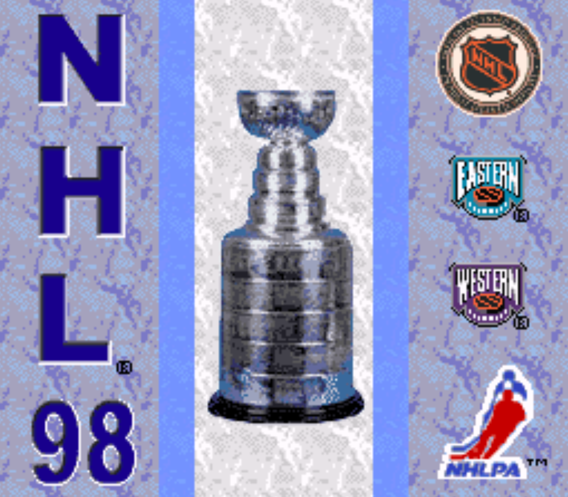 NHL 98 Title Screen